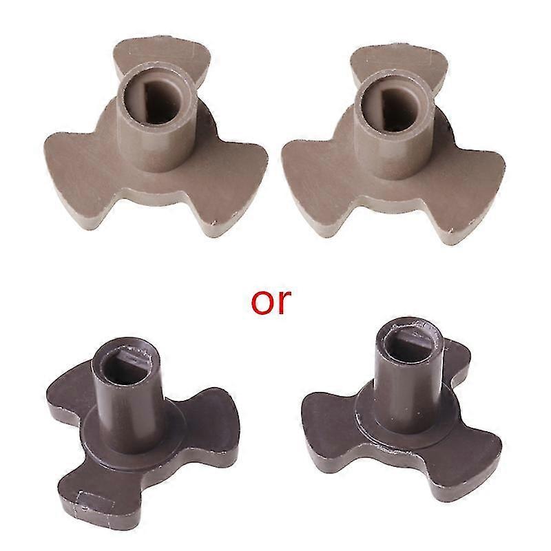 2pcs 14mm Microwave Oven Turntable Roller Guide Support Coupler Tray Shaft