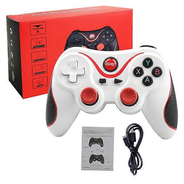 T3 USB 2.4G Wireless BT Joystick Game Controller For Mobile Phone Android/ IOS/ PS3/ PC/Switch Gamepad Controllers Plug and Play