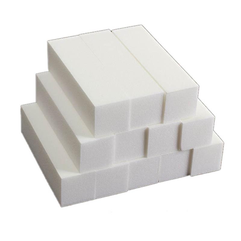 12pcs White Buffer Sanding Block Files Grit Manicure Nail Art Tips Tool