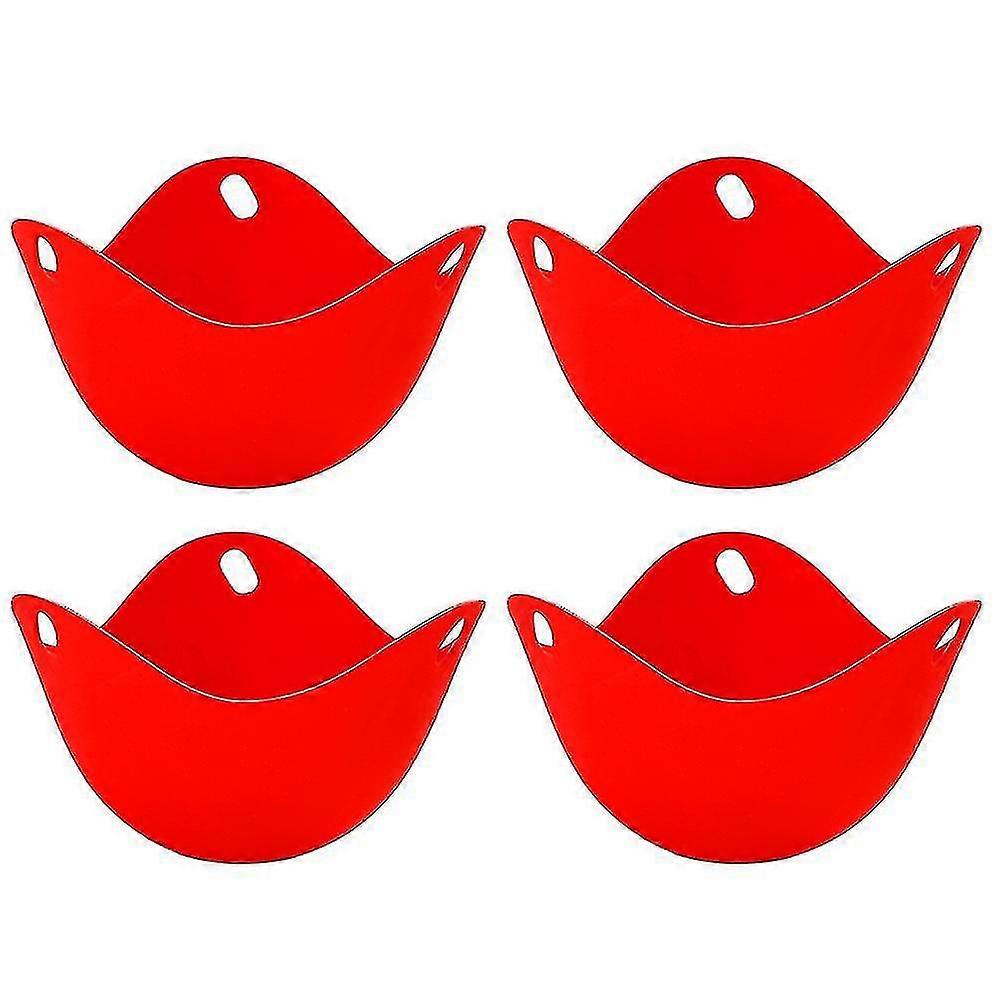 Egg Poacher-poached Egg Cooker With Ring Standers,silicone