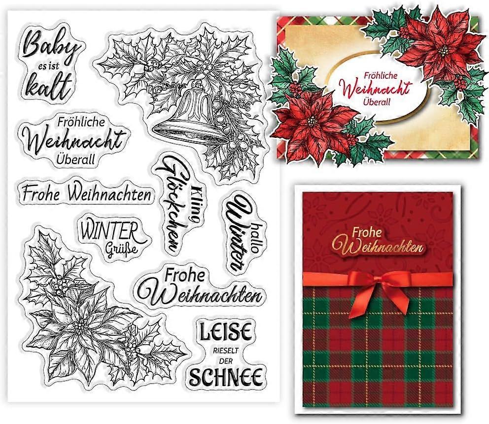 Custom Summer Theme PVC Plastic Clear Stamps Word 160x110mm