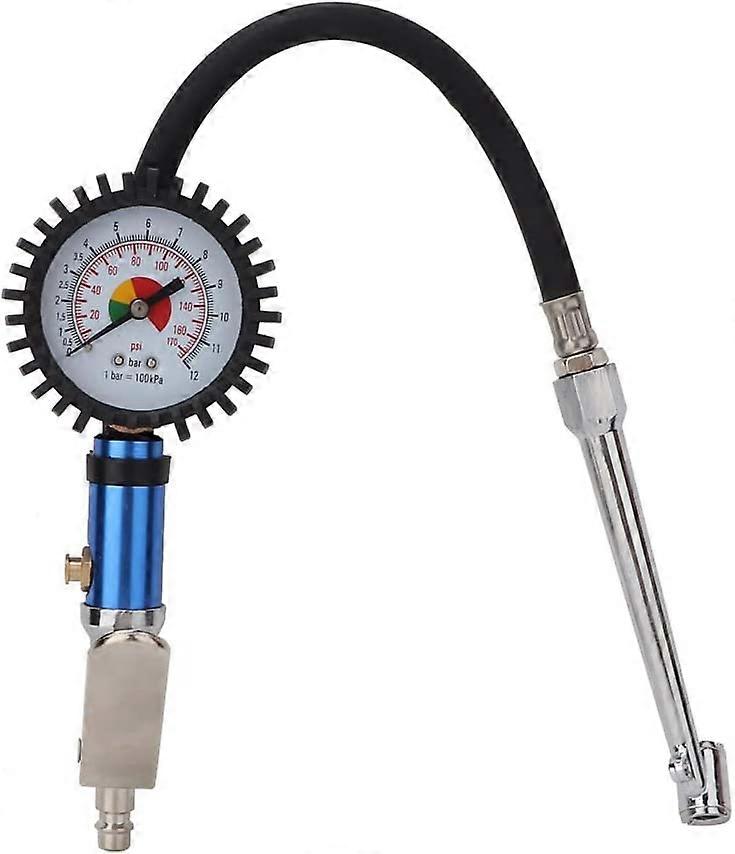 High Accuracy 12 Bar High Precision Tire Inflator with Tire Pressure Gauge