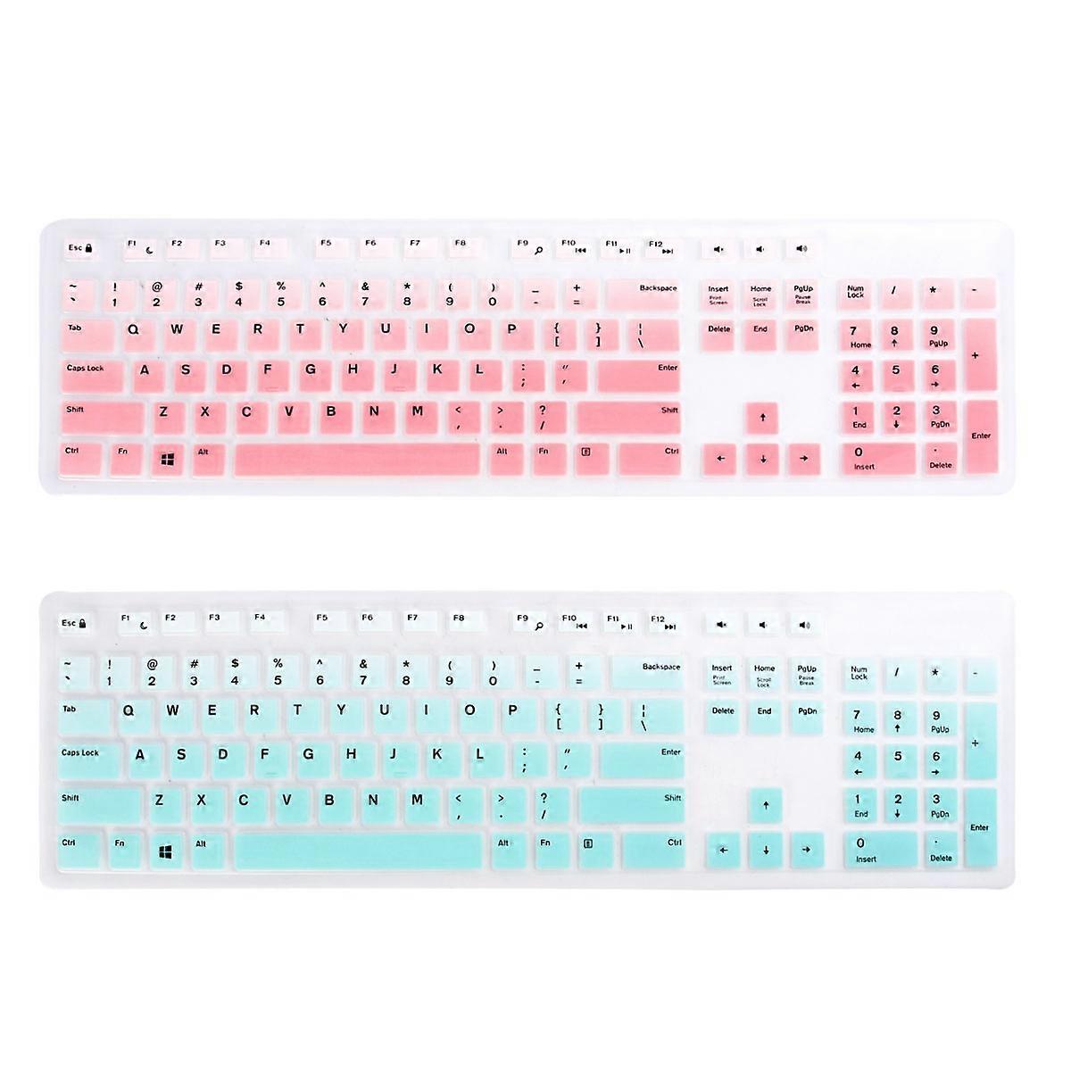 2 PCS Computer Keyboard Keyboard Cover Skin Keyboard Protector Keyboard Protect Skin