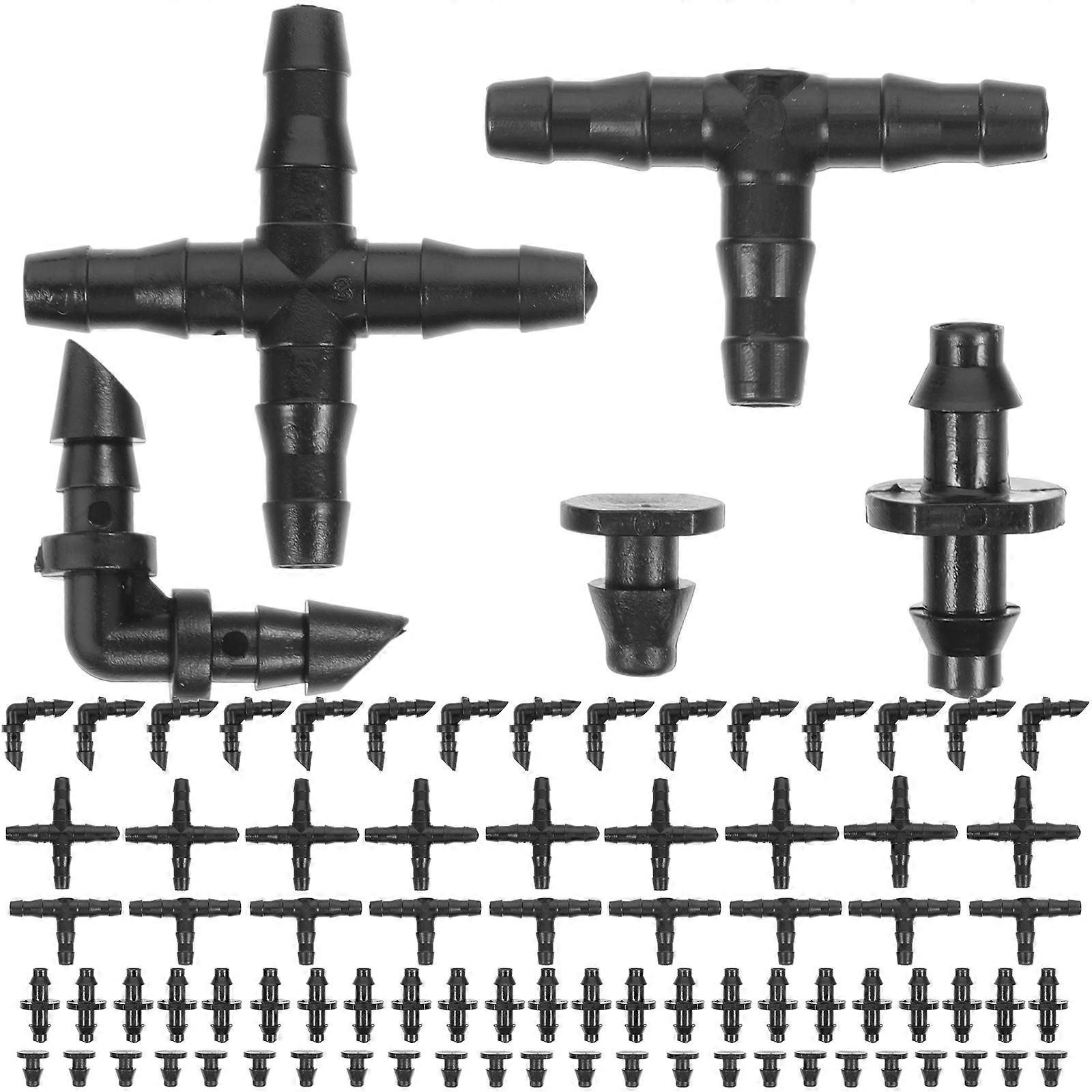 1 Set Drip Irrigation Adapter Assortment Hose Barb Adapter Quick Connect Fitting