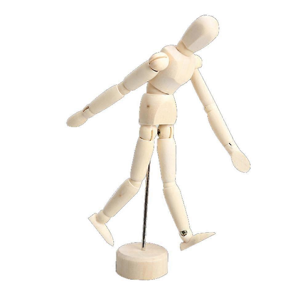 Artists Wooden Male Manikin Blockhead Jointed Mannequin Puppet 3 Sizes