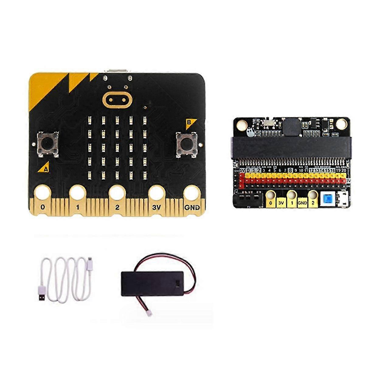 Scheda madre Bbc Microbit V2.0 Un'introduzione alla programmazione grafica in Python Programmabile Learn Development Board M