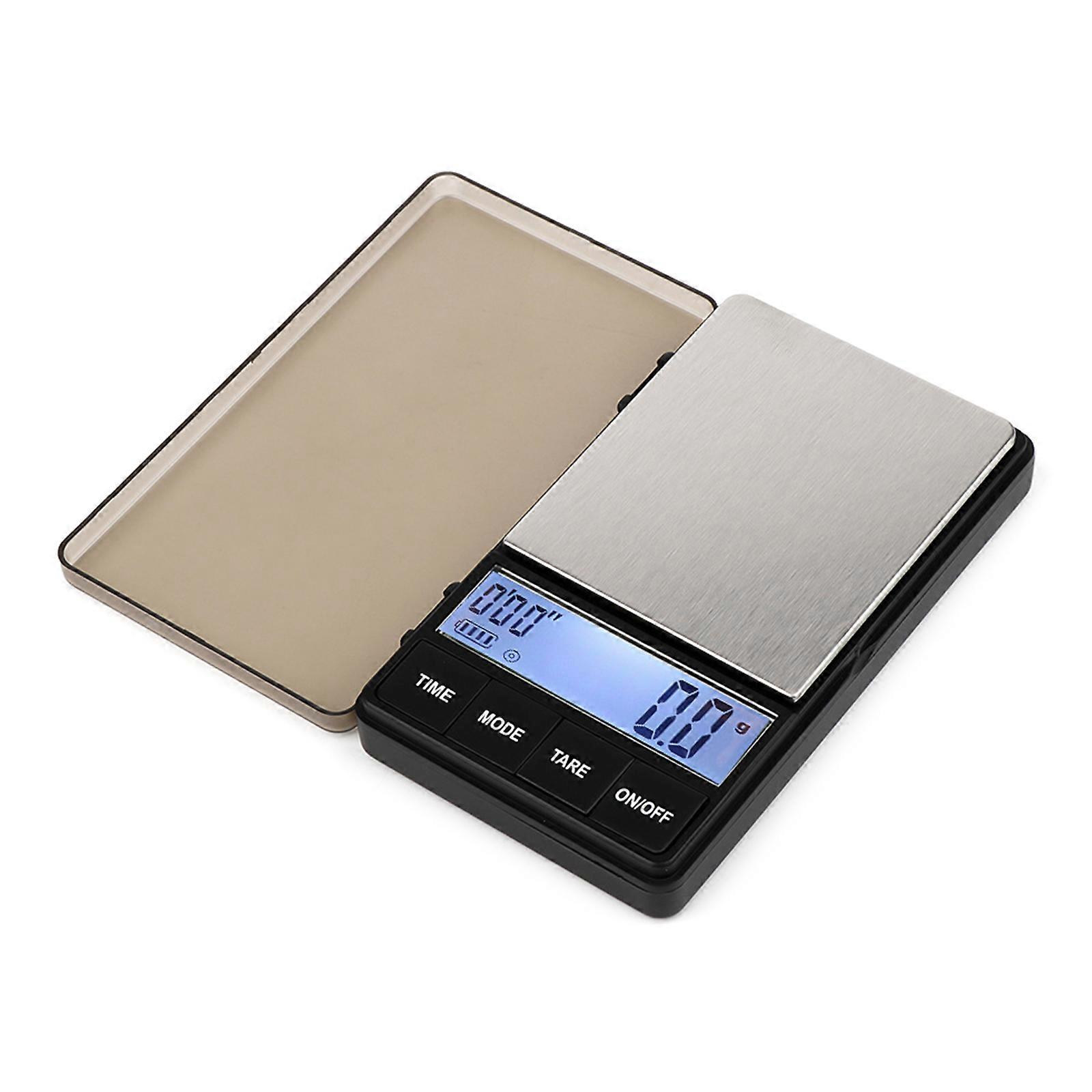 Coffee Scale with Timer Large Backlit LCD for Fast and Accurate Reading 1000g