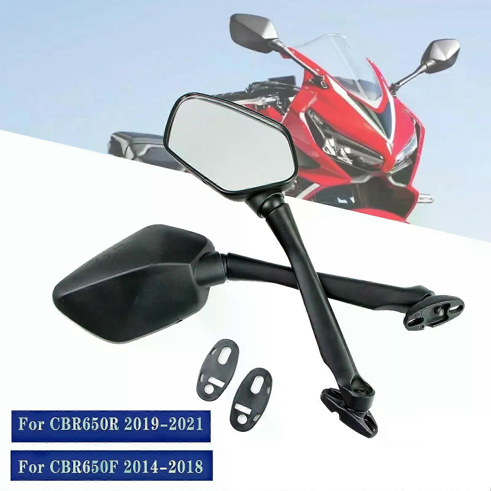 Fit for HONDA - CBR650R CBR650F 2014 - Motorcycle Rear View Mirrors CBR 650R 650F Rearview Side Mirror