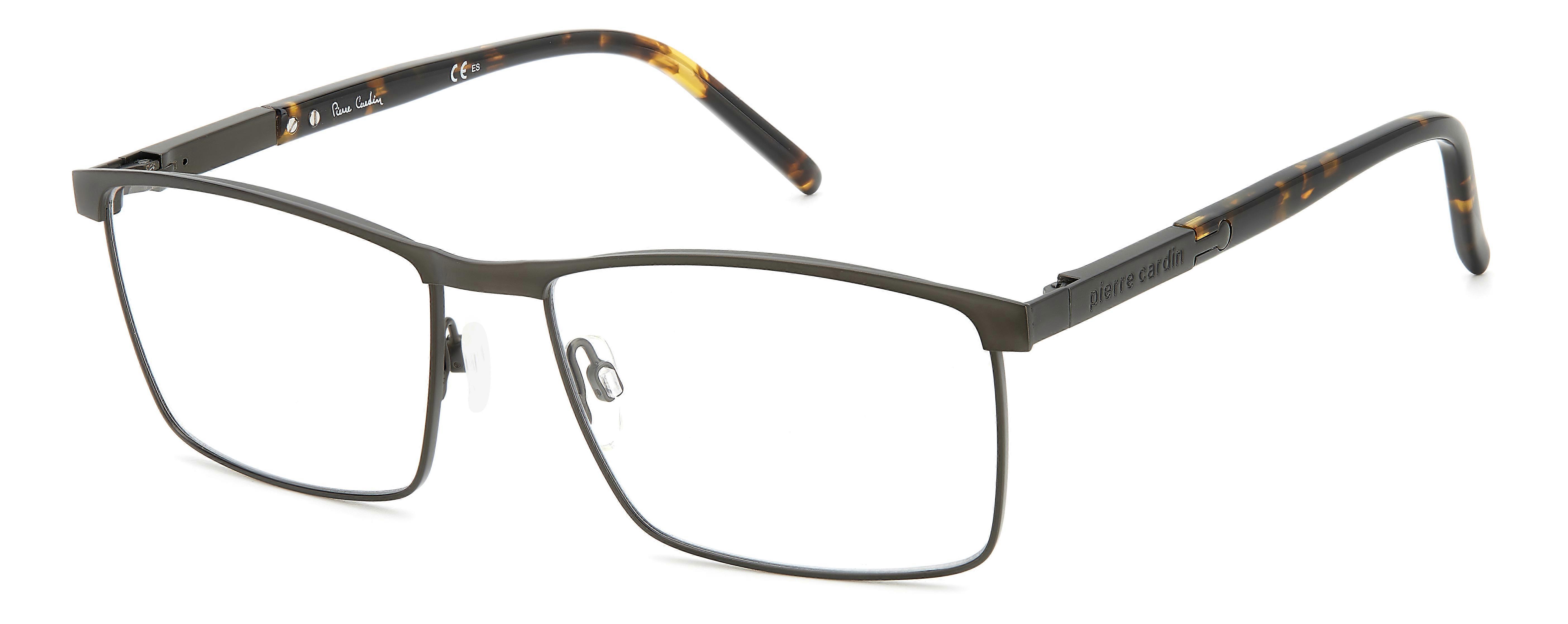 Eyewear Frames PIERRE CARDIN P.C. 6887 SVK MATTE RUTHENIUM BLACK 58/17/145 MAN