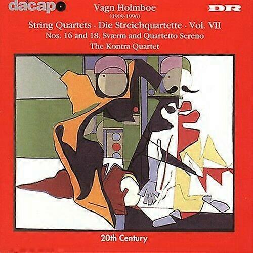 Vagn Holmboe String Quartets Vol. 7 (Kontra Quartet) CDNEW