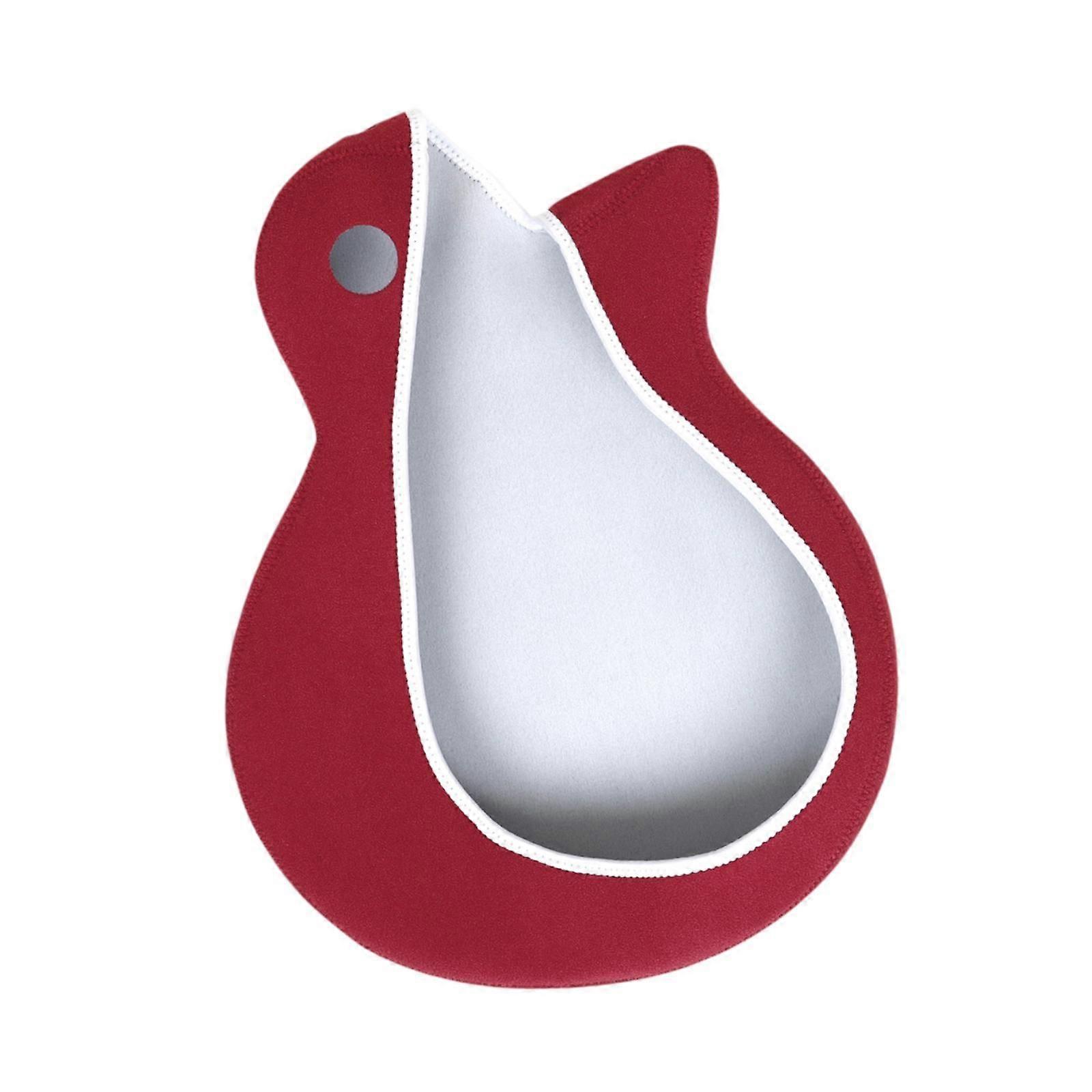 Elgitarr Skydda Skydd Skydd för Elgitarr Folk Gitarr Tillbehör röd