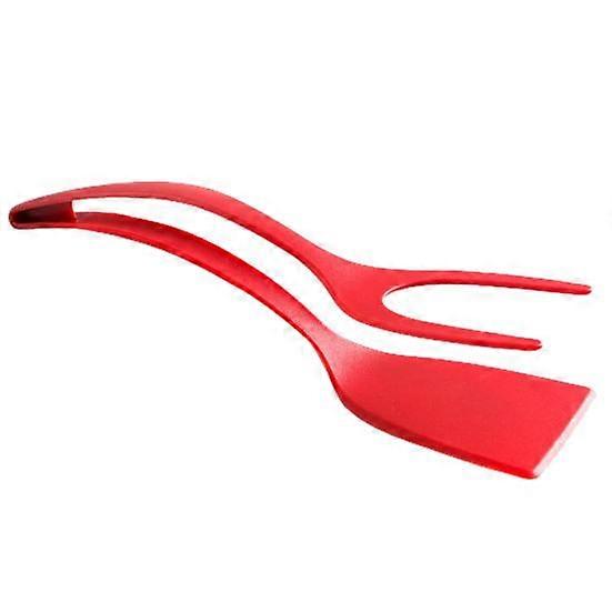 Frying Shovel Clip Food Grade Heat-Resistant BPA Free Ergonomic Handle Comfortable Grip Non-slip Bread Food Clip Steak Frying Spatula Kitchen Supplies
