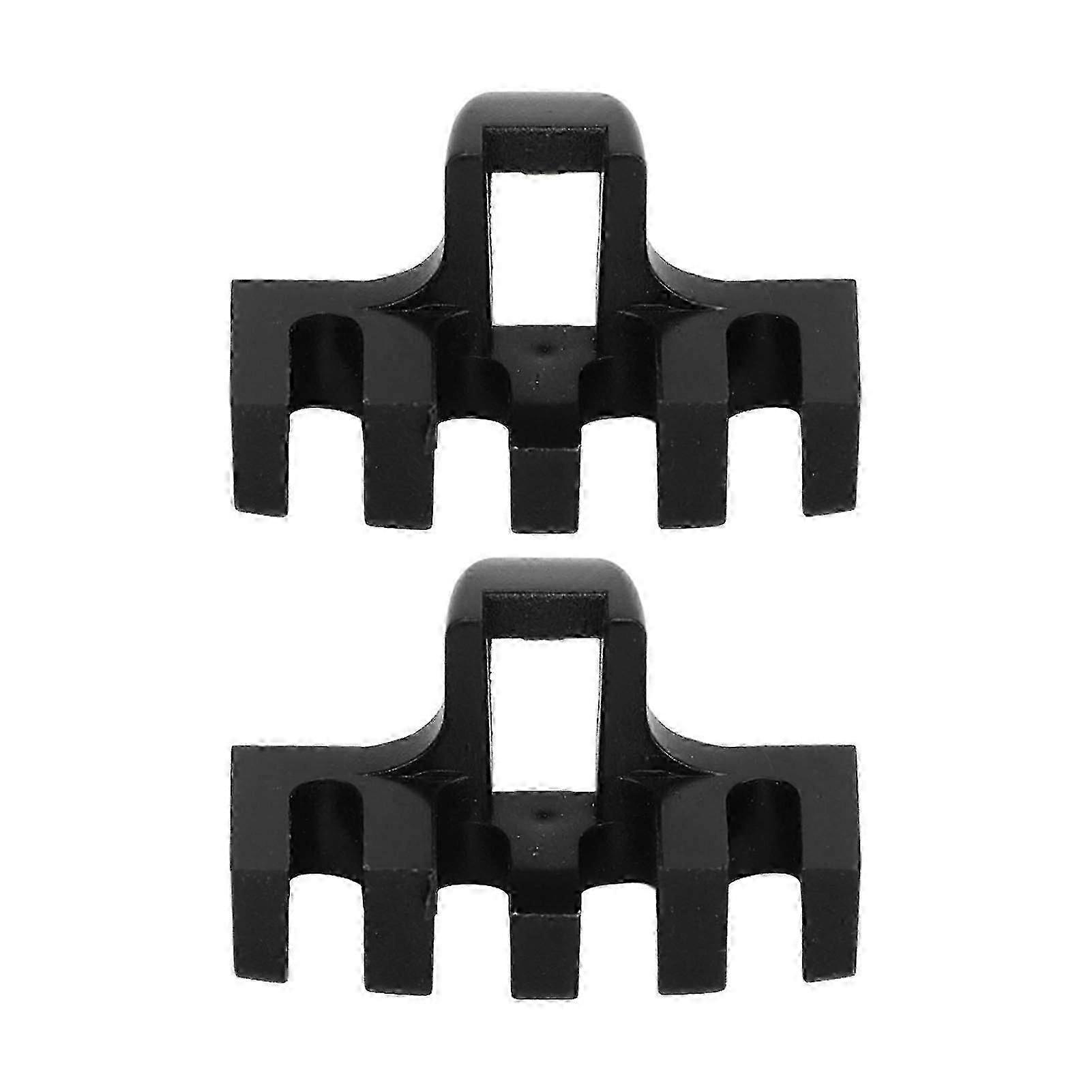 2pcs Badminton Stringing Racket Load Spreader Badminton Tennis Racket Pulling Machine Threading Zubehör Hoch belasteter Spreader Protector