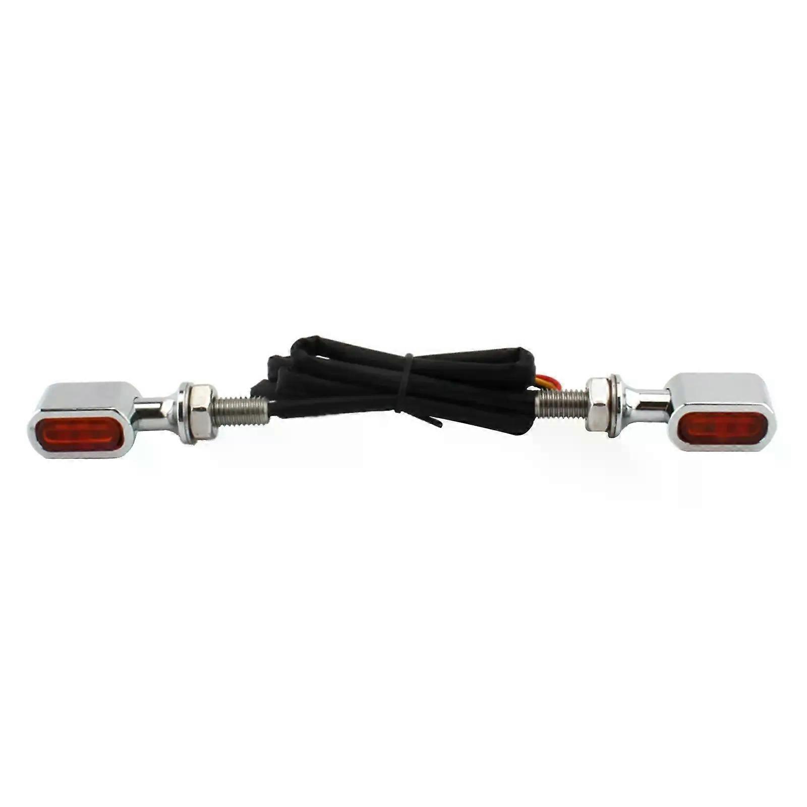 Mini Motorcycle Turn Signal Universal Suitable For Kawasaki Replaces Silver Smoked Lamp
