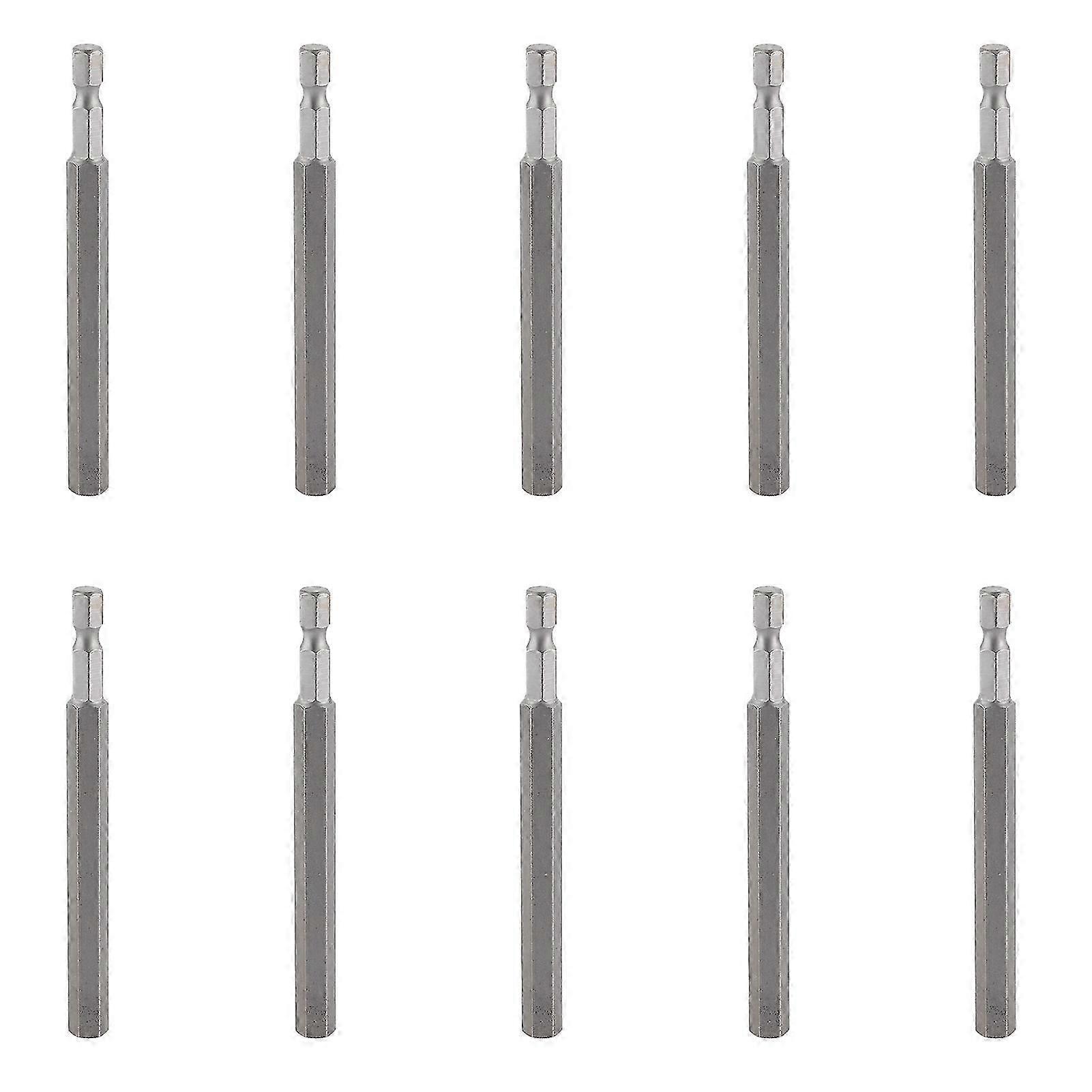 8Pcs Electric Screwdriver Bits Replacement Hex Socket Strong Magnetic Accessories 8mm