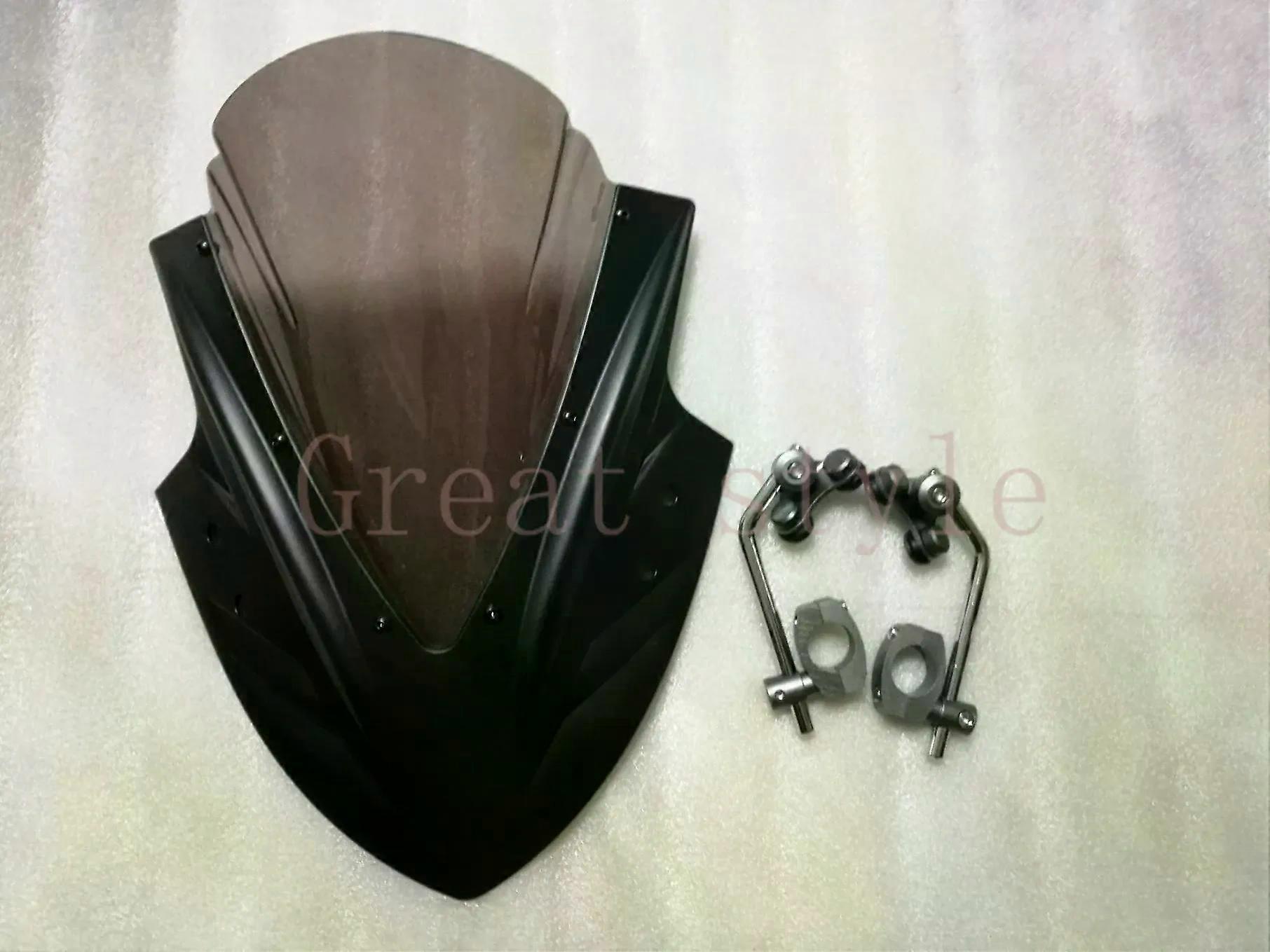 New compatible forSuzuki GSR600 GSR400 GSR 400 600 2006-2015 GW250 2012-2015 bike Motorcycle Motorbike Windshield WindScreen Smoke MAXP
