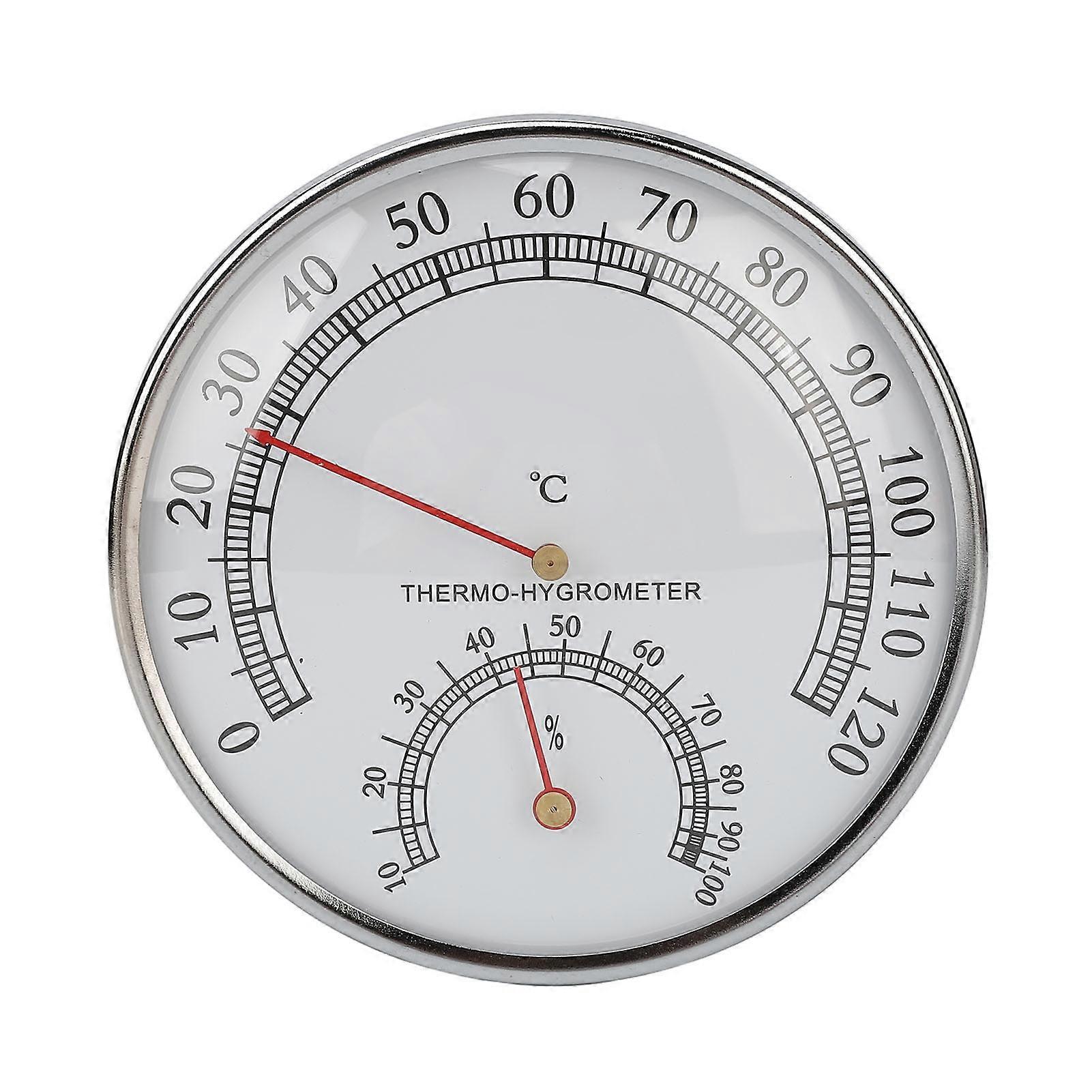 Sauna Thermometer Hygrometer Waterproof High-Temperature Resistant
