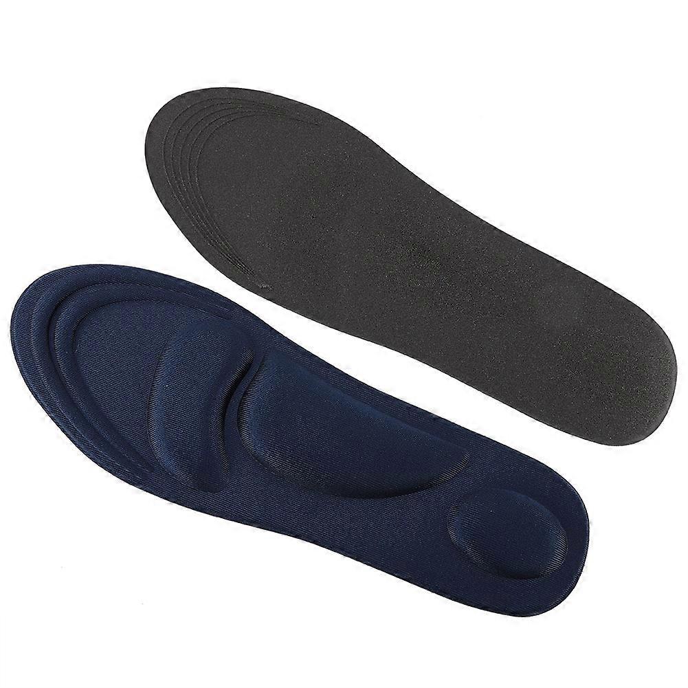 Breathable Comfortable Shoes Insole Sneaker Insert Cushion for Men's Sizes 40-46, Foam Material, Arch Support