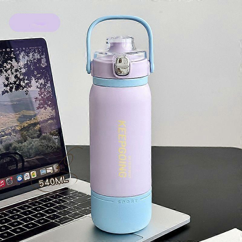 18oz Stainless Steel Water bottles,Insulated Water Bottles,BPA Free-Purple
