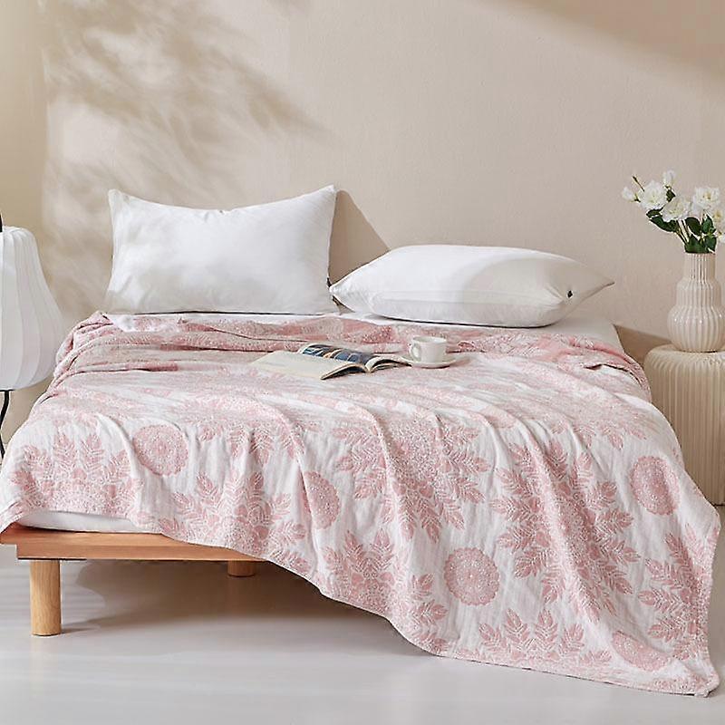 Cotton Gauze Blankets Mandala Bedspread for Bed Retro Summer Double Bed Towel Quilts King Size Bed Covers Blankets Bed Sheet