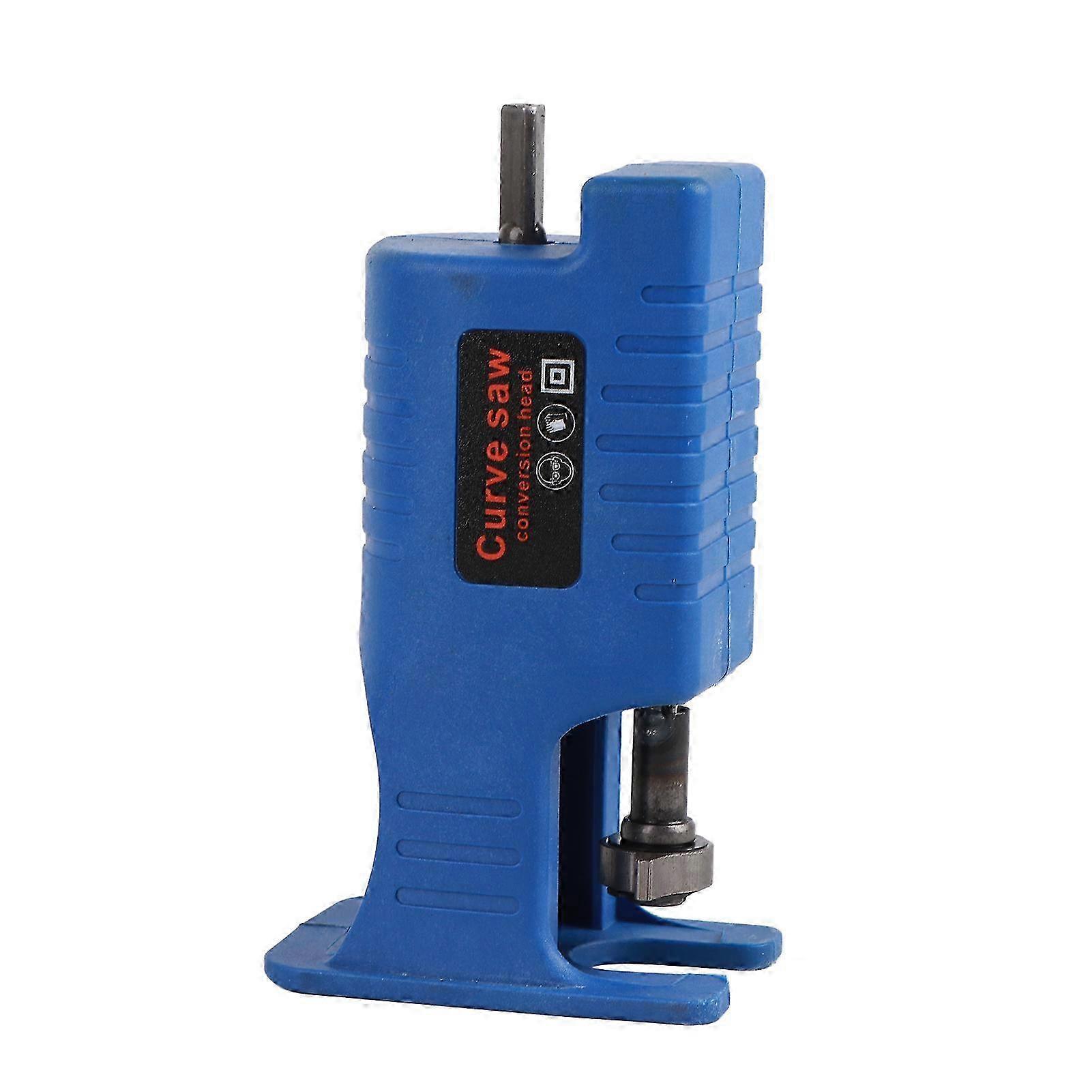 Blaues elektrisches Bohrer-zu-Säge-Adapter-Set Handgeführtes sicheres Bohrer-zu-Säge-Adapter-Kit mit hoher Härte 1 Adapter mit 3 Sägeblättern