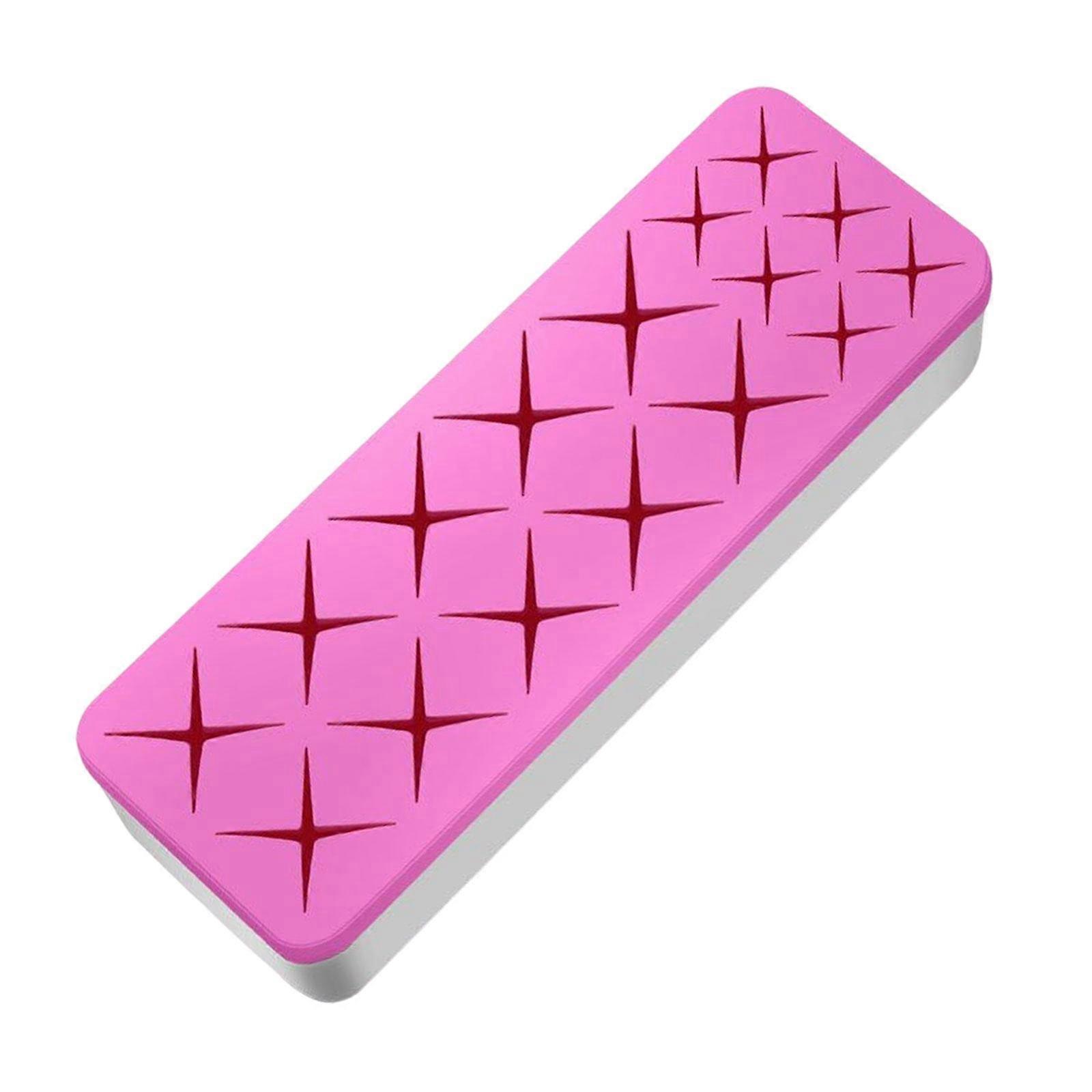 Organizer Rectangle Silicone Make up Brush Holder Cosmetics Storage Display Case