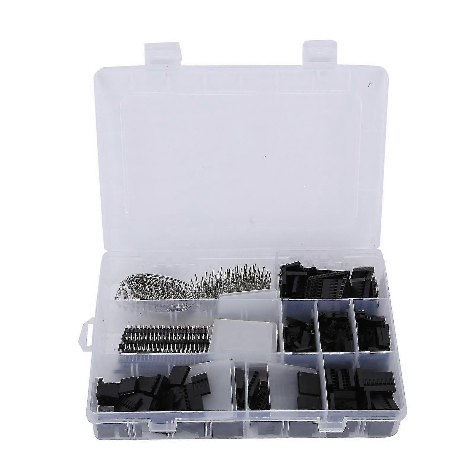Jumper Wire Pin Header 2,54 mm Gehäuse männlich weiblich Stecker Set Kit Zubehörteil