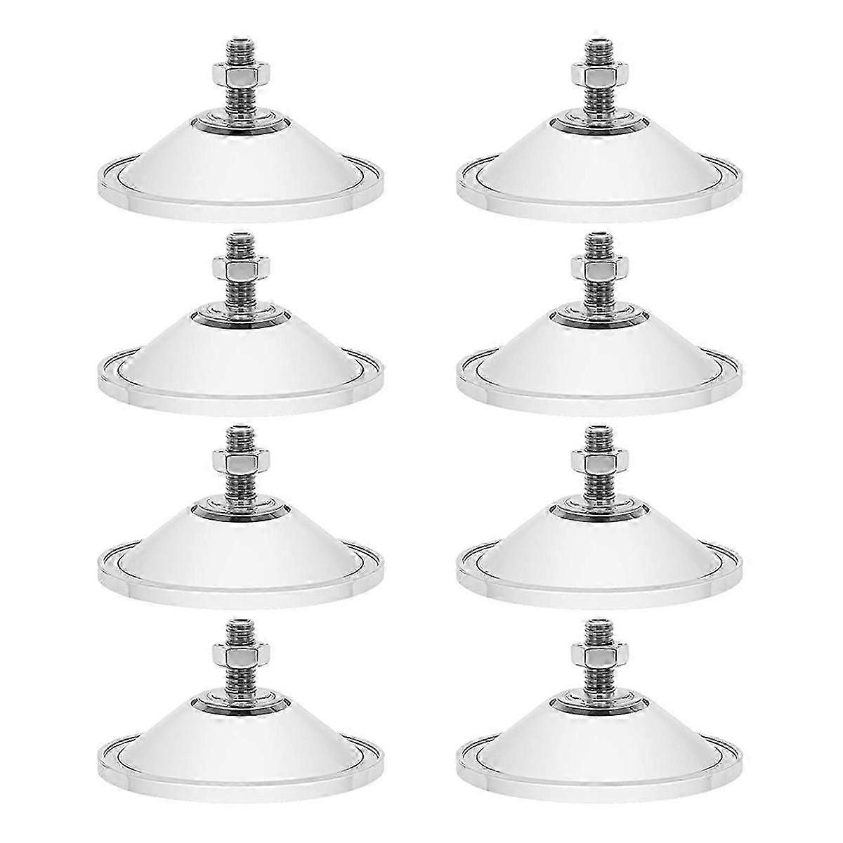 Baicccf 8Pcs Heavy Duty Ventouses Forte Épaissie Fenêtre Ventouses Tampons Transparent Pvc Coussinet