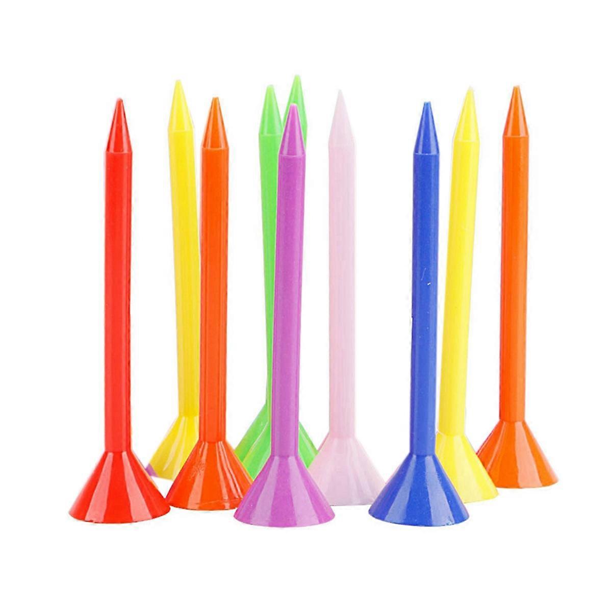 Golf Pin Tee Cup Wine Glass Bracket Plastic Tee Golf Training Accessories Golf Pin Without Support Layer