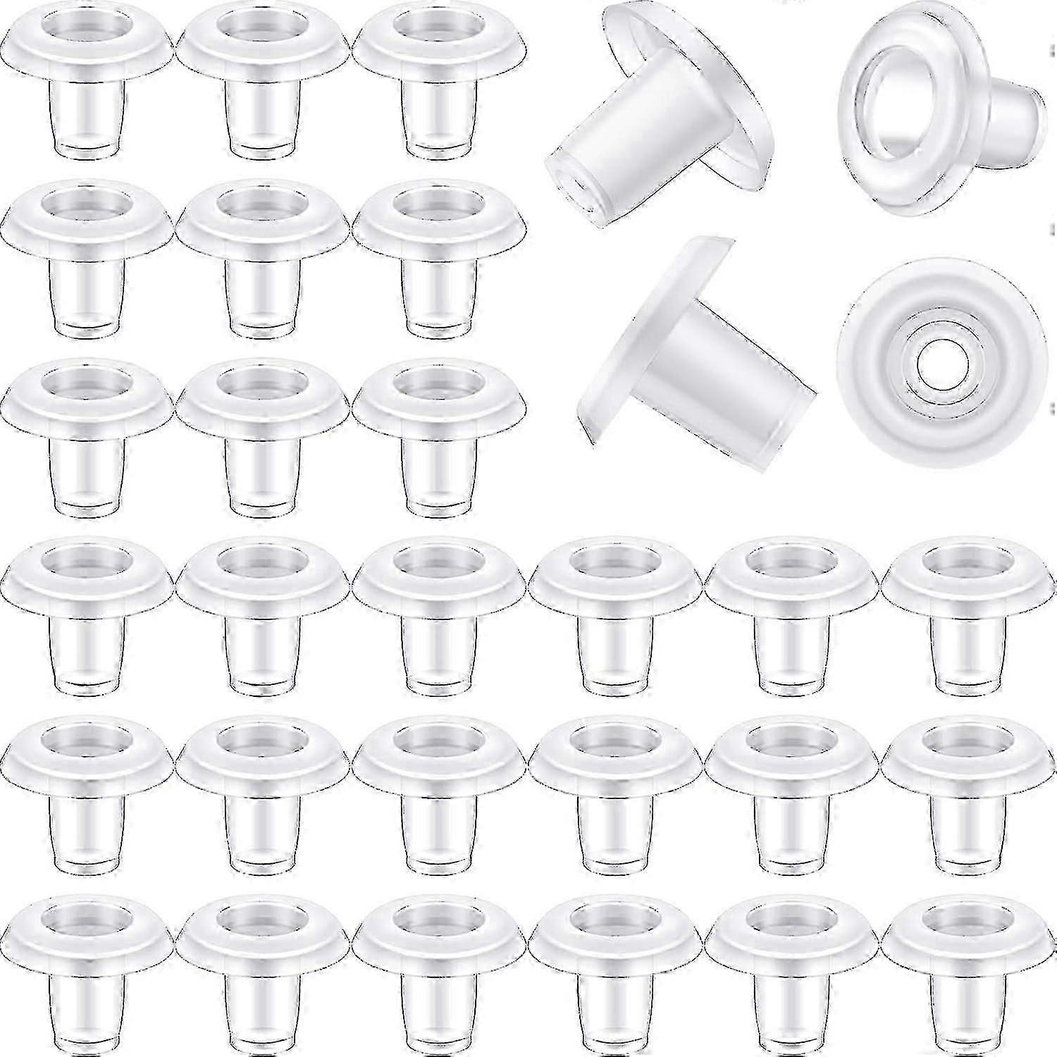 40 Pieces Horizontal Blinds Bottom Rail Button Plugs Blinds Bottom Rail Ladder Cord Blinds Components Parts Accessoryc