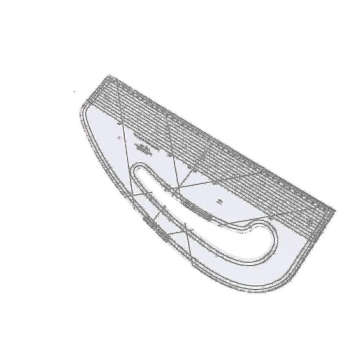 2025 For Pattern Maker Fashion Designing Ruler Multi Purpose Garment Making Marking Curve Ruler