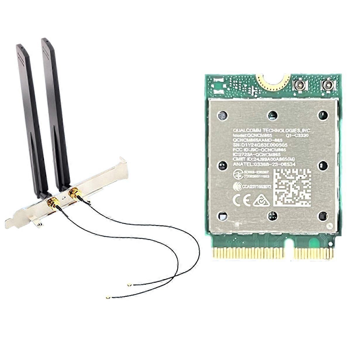 WiFi7 QCNCM865 Wireless WiFi Card Tri Band Network Wireless Adapter