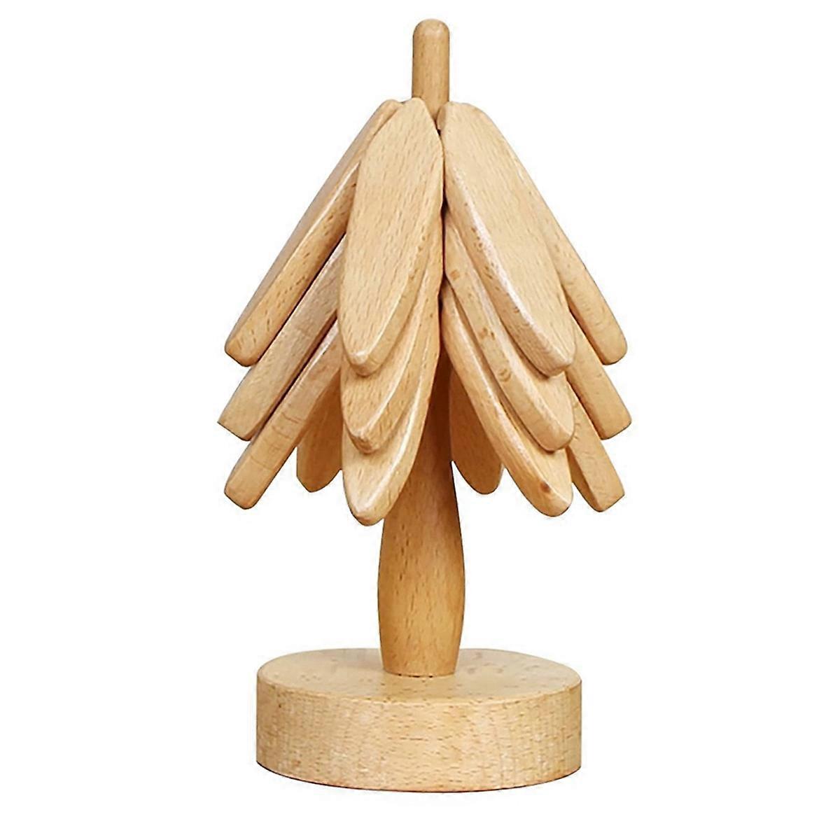 Wooden Trivets Hot Dishes Decor Set for Kitchen and Dining