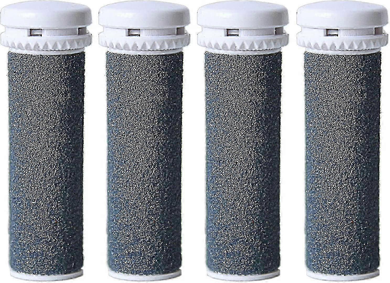 [4 Pack] Extra Coarse Replacement Rollers - Compatible with Emjoi Micro Pedi, High Quality