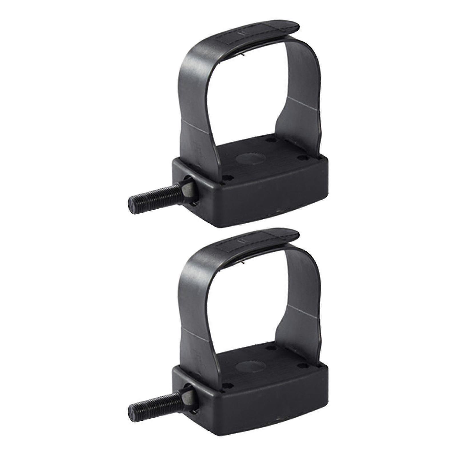 Todelte pedaler for liggende sykler ideell for hjemmetreningssentre og pendling