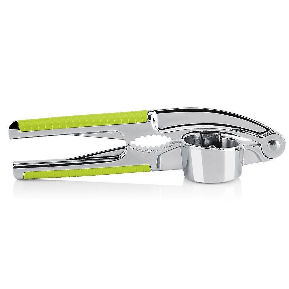Zinc Alloy Professional Handheld Garlic Press Crusher Kitchen Tool