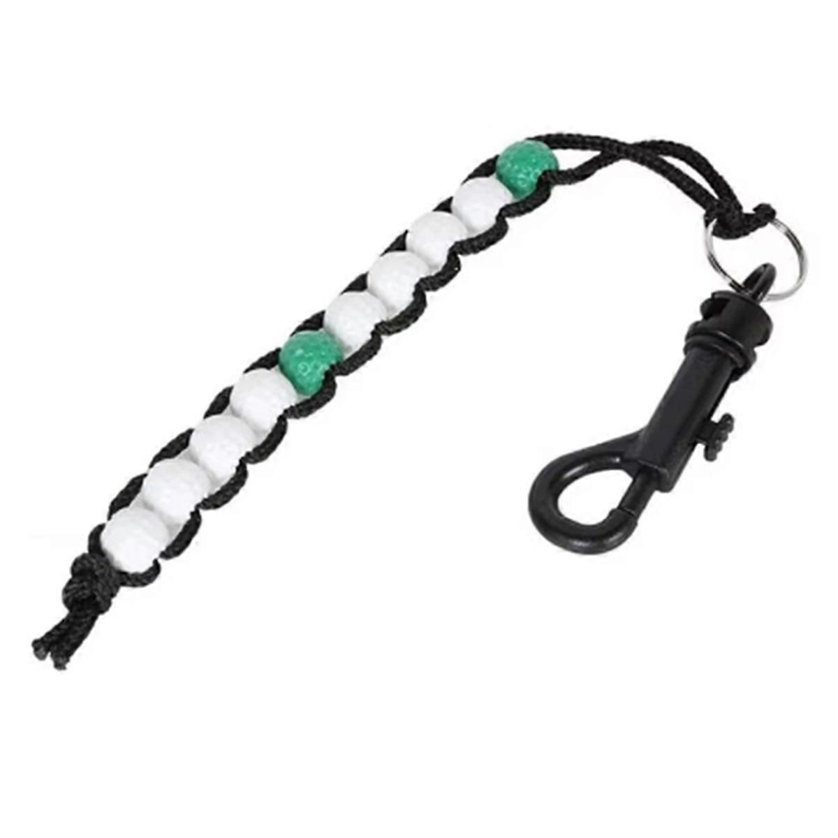 Compteur de score de frappe de golf en nylon tissé et compteur de putter de balle de golf en plastique Compteur de score sportif Go