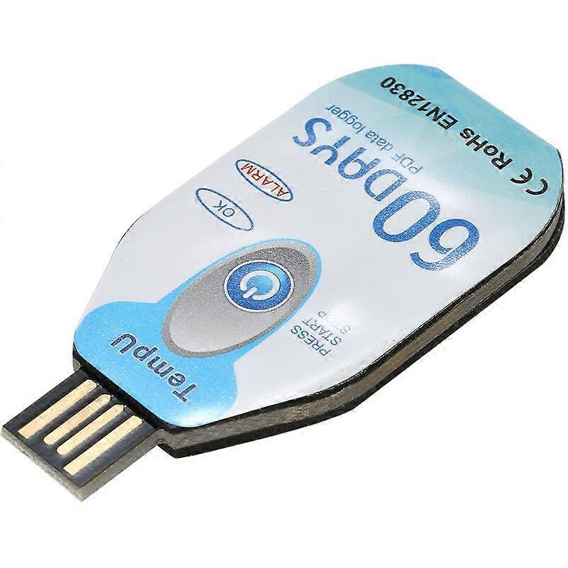 Temperature logger Single temperature recording report 60 days