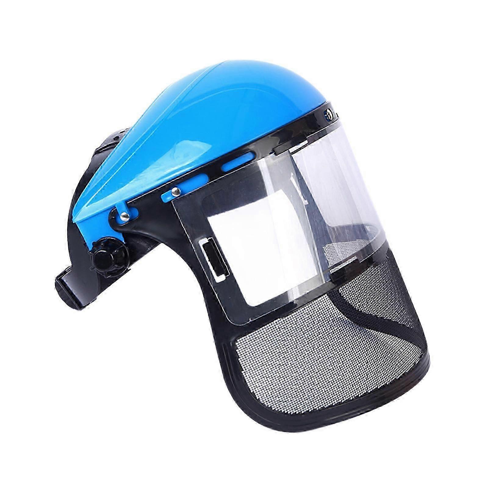 Chain Saw Face Shield, Protective Hat, Multifunctional Lightweight Sturdy Grass Whacking Face Shield, for Gardening Weeding