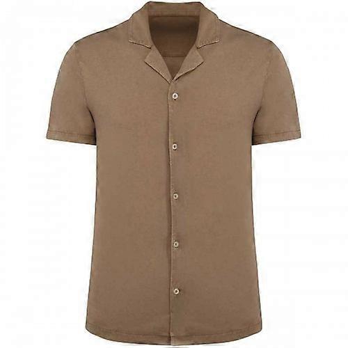 Spasso Mens Jersey Short-Sleeved Shirt