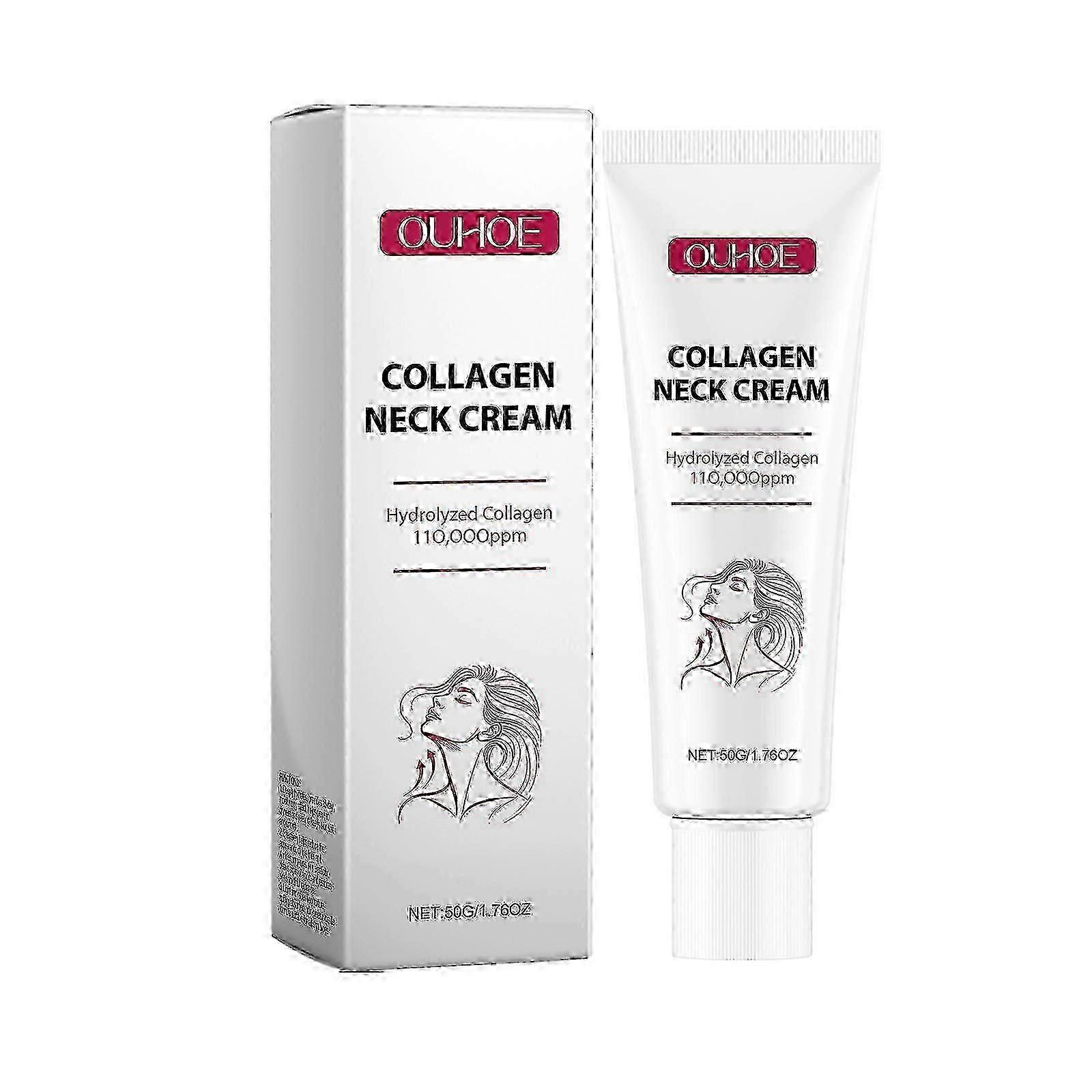 Collagen Hydrating Neck Cream, Reduces Fine Lines, Improves Skin Elasticity, Anti-Aging