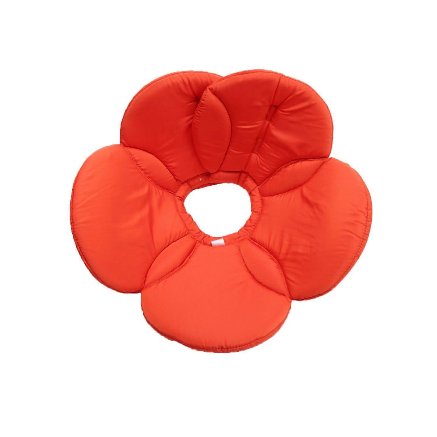 Soft Dog Cone for Small Dogs Flower Dog Cone Collar Adjustable Surgery Recovery Collar