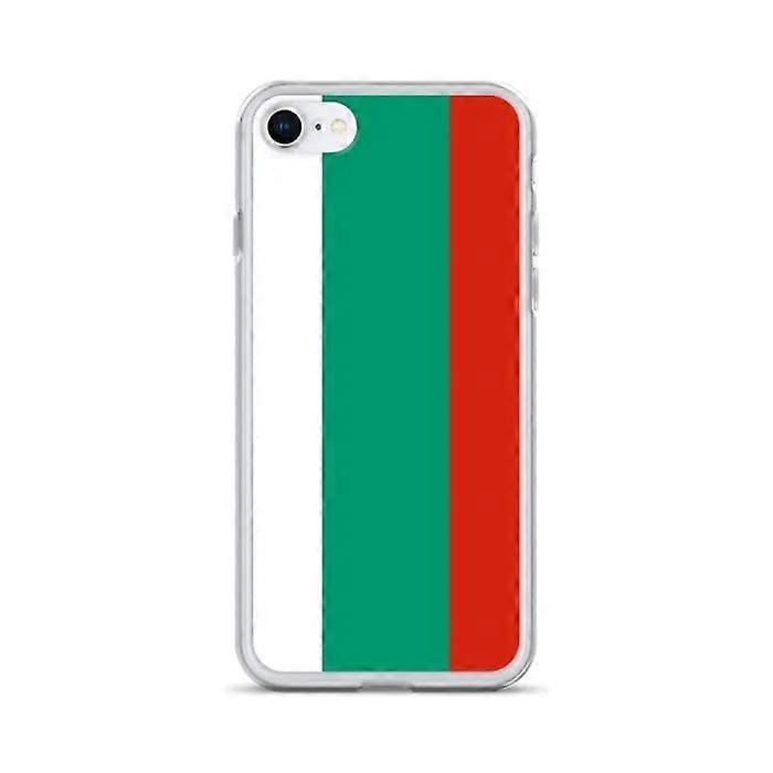 iPhone Case - Flag of Bulgaria - iPhone 8 - Soft Silicone - Slim and Lightweight Design - Maximum Protection