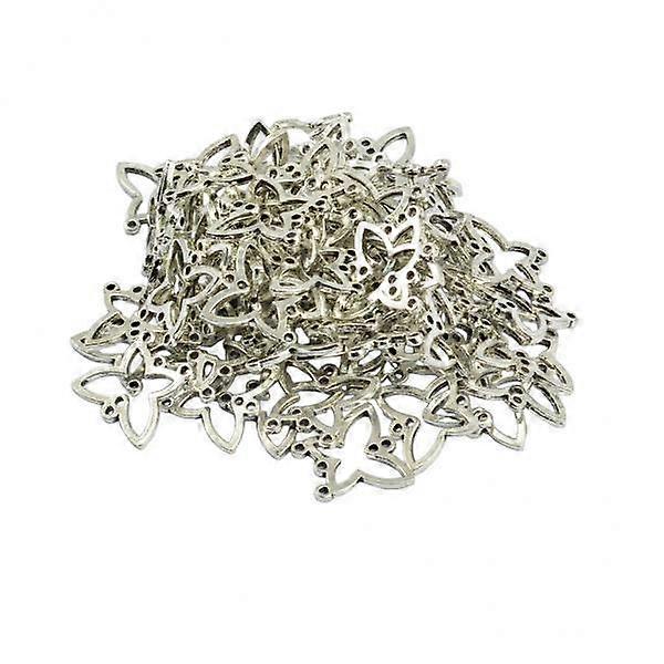 Delicate Butterfly Charm Earrings Crafting Set - 300 Pieces