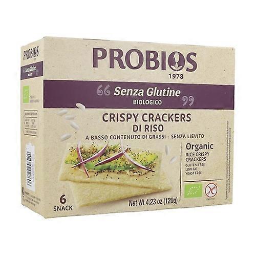 Crispy crackers 100% rice 120 g