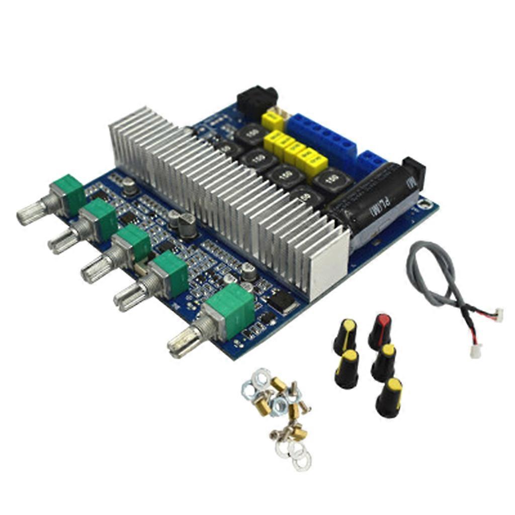 TPA3116 High Quality Digital Power Amplifier Board 2.1 Channel 2x50W+100W DC12-24V High-Power Assembled Speaker Module Multicolor