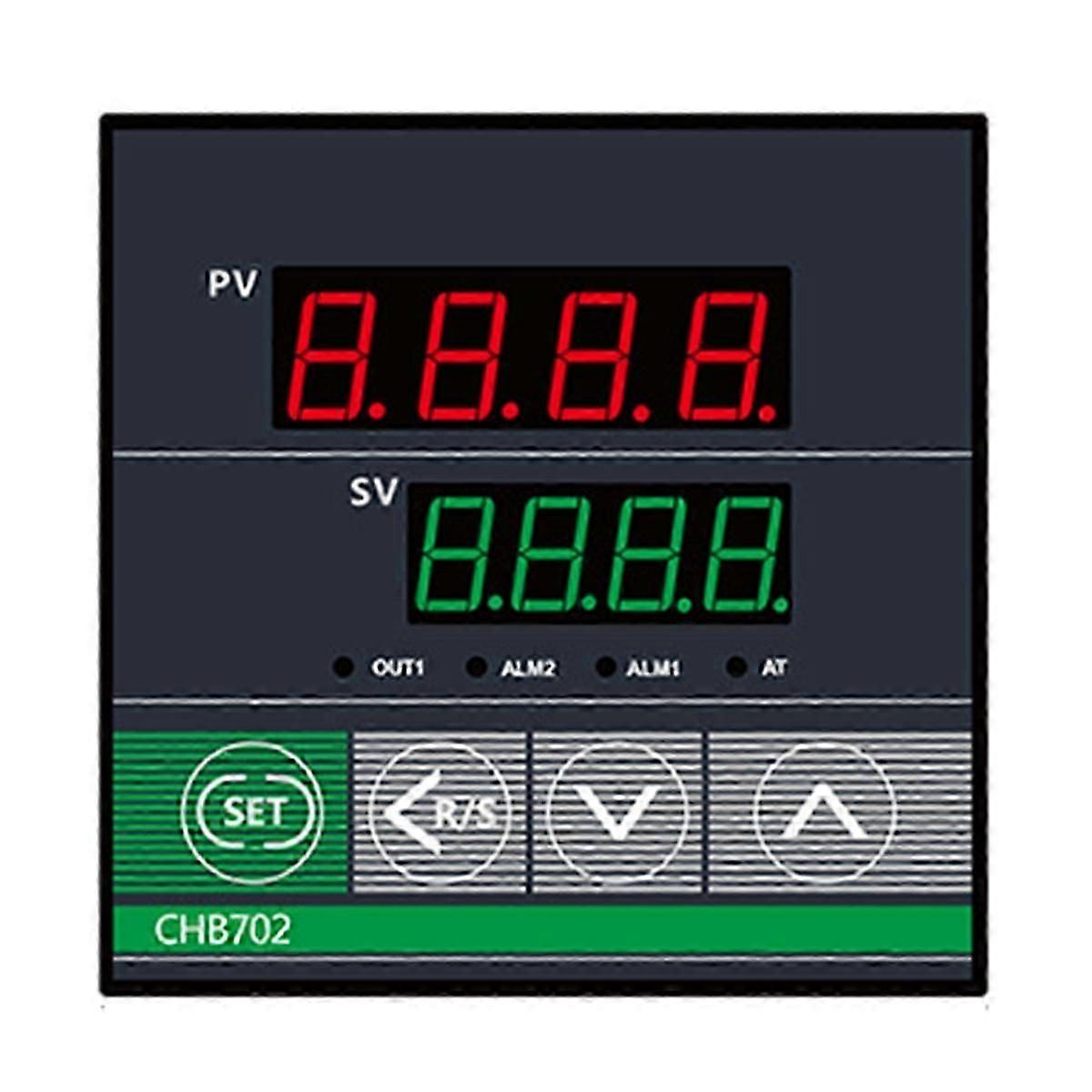 Dual Output SSR+Relay CHB702 Thermostat Digital Display Intelligent