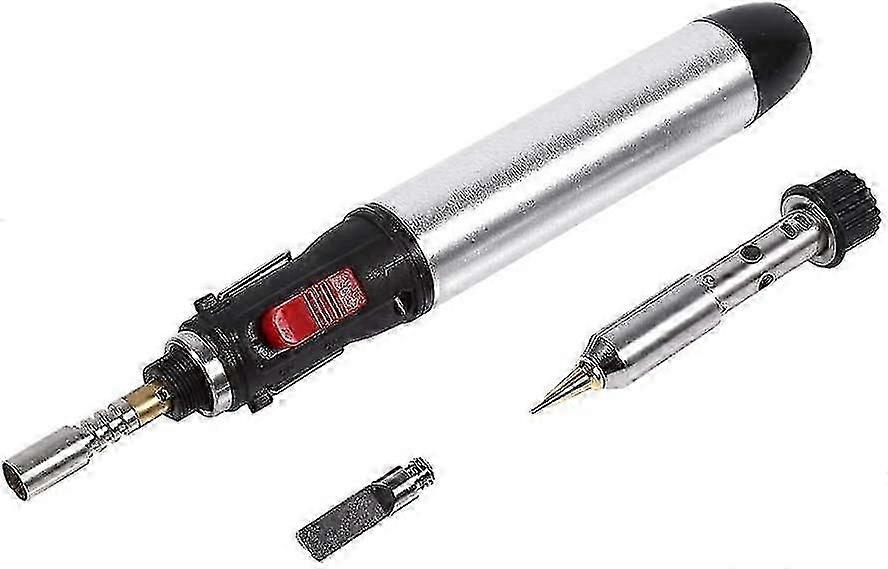4-in-1 Soldering Iron Pen Kit Cordless Gas Welding Torches Adjustable Temperature Welding Soldering Iron Pen