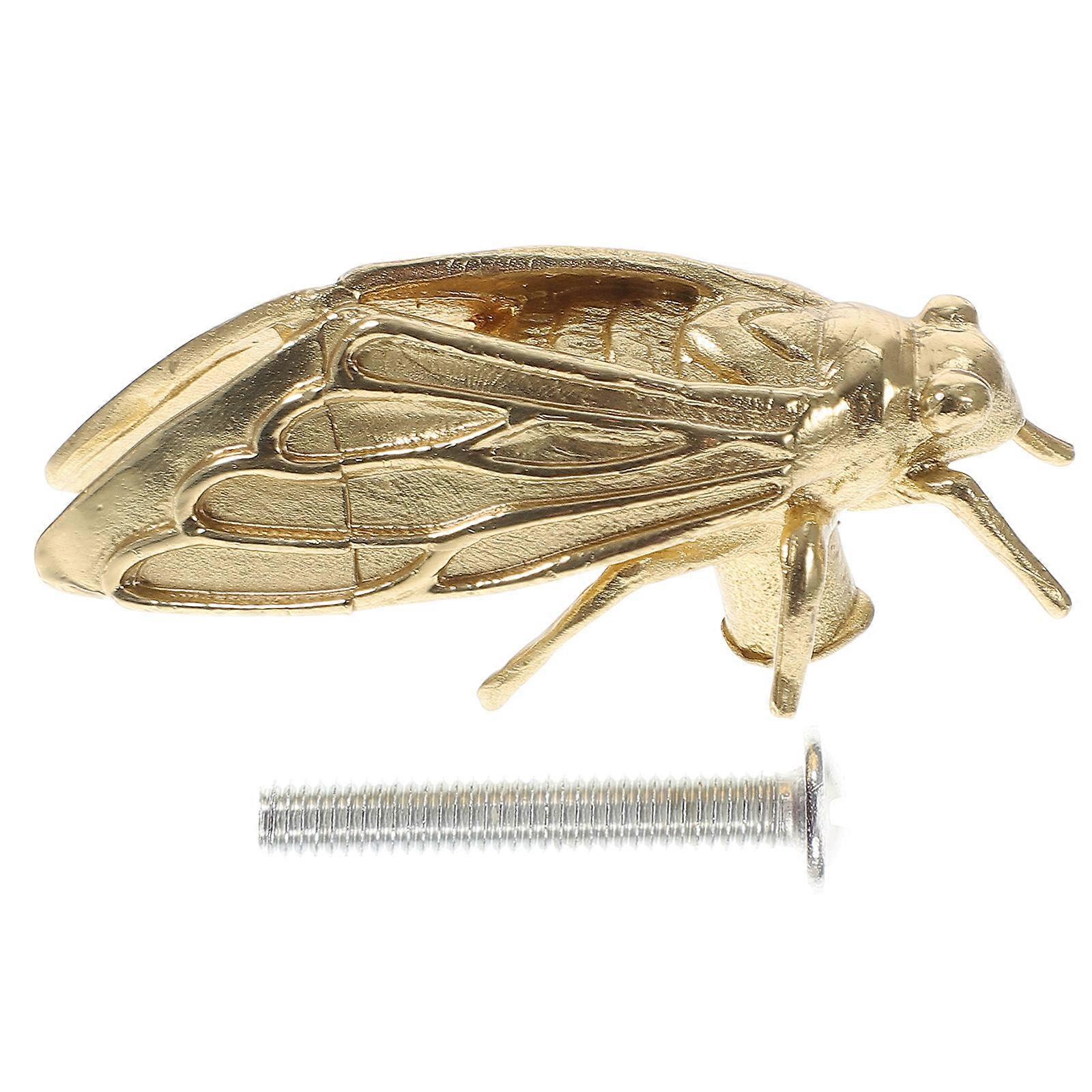 Cabinet Handle with Unique Cicada Form,Fits Multiple Rooms,Simple Structure