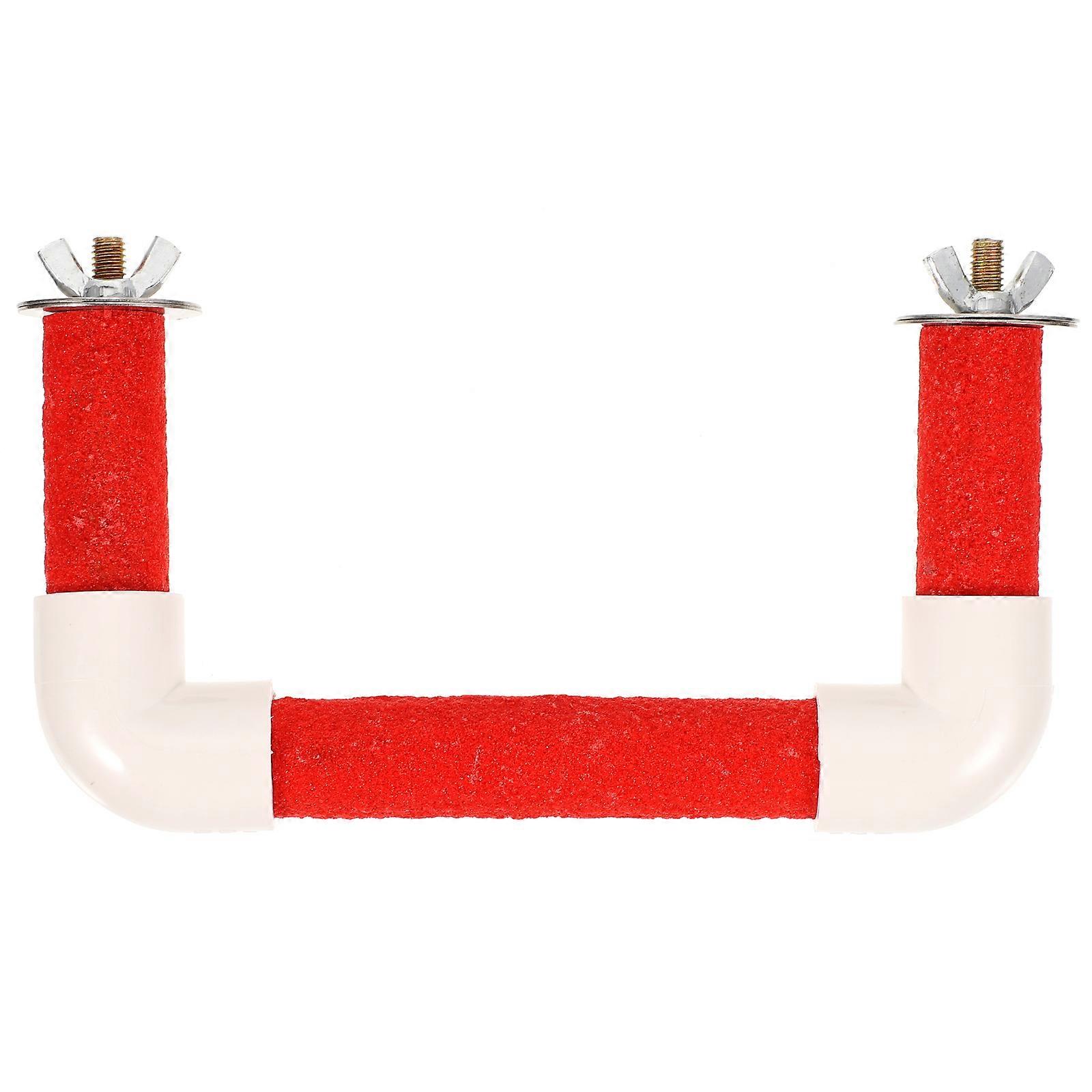 It looks like you're referring to a product listing for a **U shaped parrot perch** or bird stand. These types of perches are commonly used as **bird